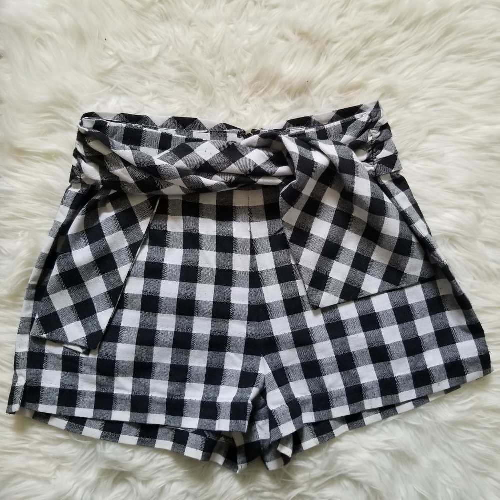 SAYLOR Antonia Shorts Gingham Medium